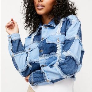 Brand new ragged jeans jacket
